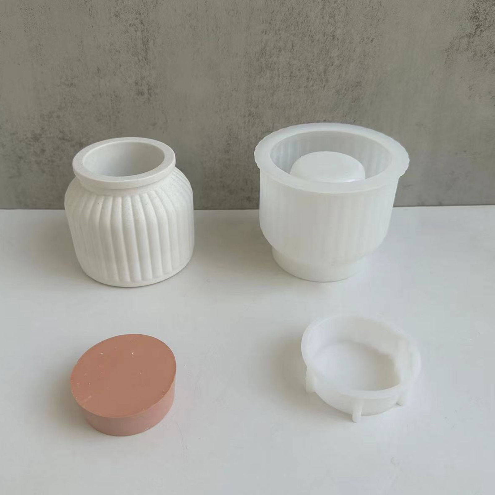 DIYクラフト用ボトルシリコンモールド、レジンエポキシキャン - Silicone Epoxy Resin Molds Set のレビューと価格