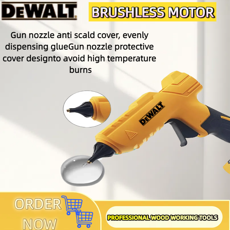 デュウォルト コードレス電動ハンドヘルドホットグルーガン 修 - Hot Melt Glue Gun Cordless のレビューと価格