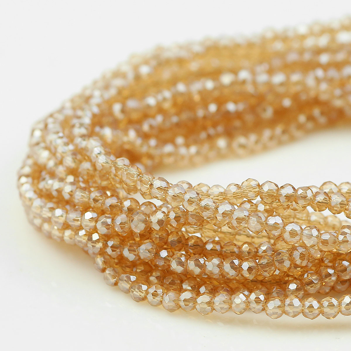WLYeeS フラットラウンドゴールドシャンパンビーズ 2m - Glass Seed Beads 2Mm Jewelry Making のレビューと価格
