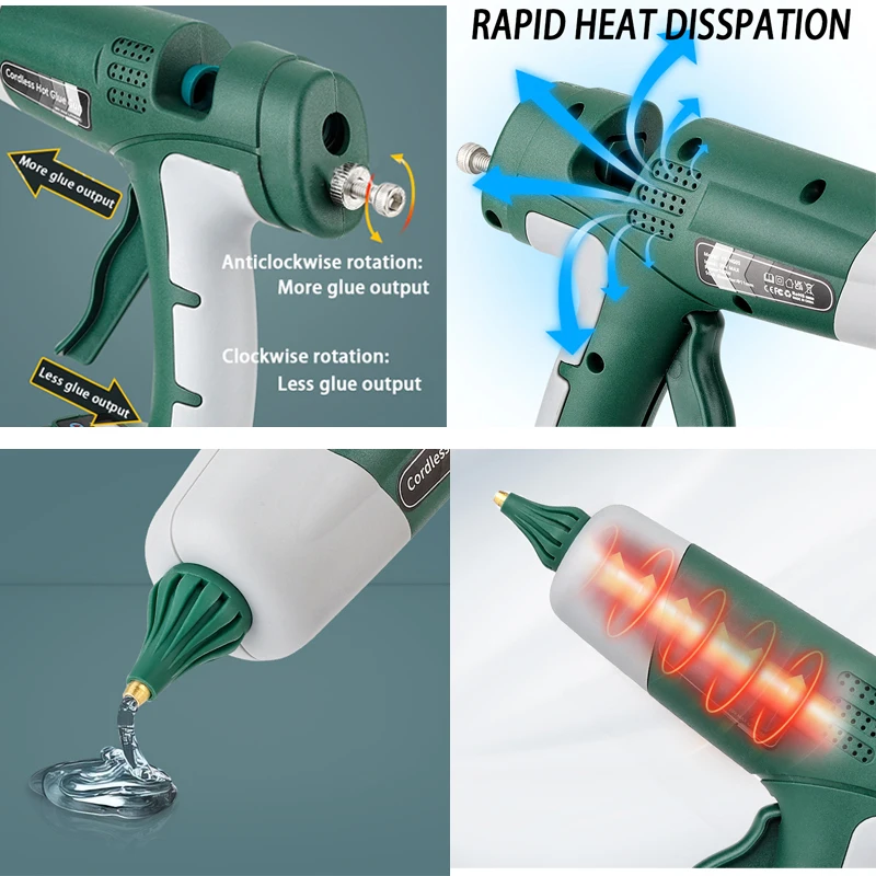 100W コードレスホットメルトグルーガン マキタ/デュルト - Hot Melt Glue Gun Cordless のレビューと価格