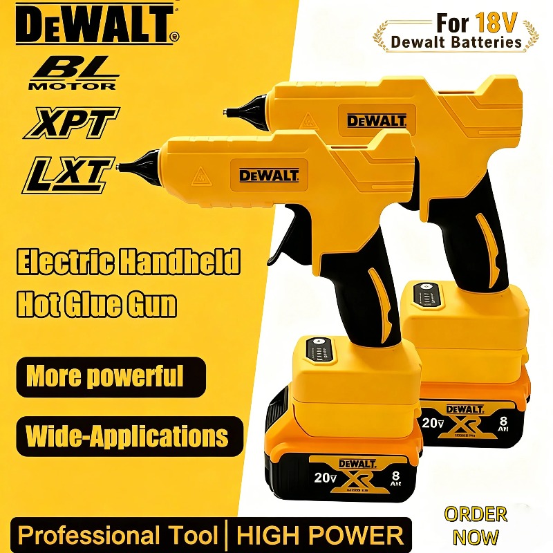 Dewalt コードレス電動ハンドヘルドホットグルーガン修理 - Hot Melt Glue Gun Cordless のレビューと価格