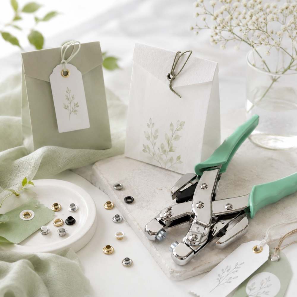 グロメットツールキット ハンドヘルド穴あけプライヤー バック - Sewing のレビューと価格
