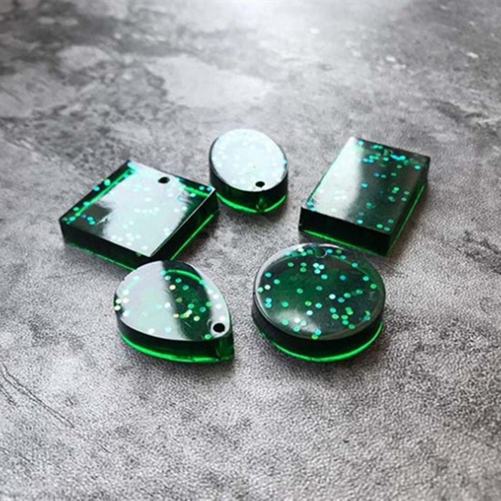 シリコンモールド,「20ピース/セット個のDIYペンダント用 - Silicone Epoxy Resin Molds Set のレビューと価格