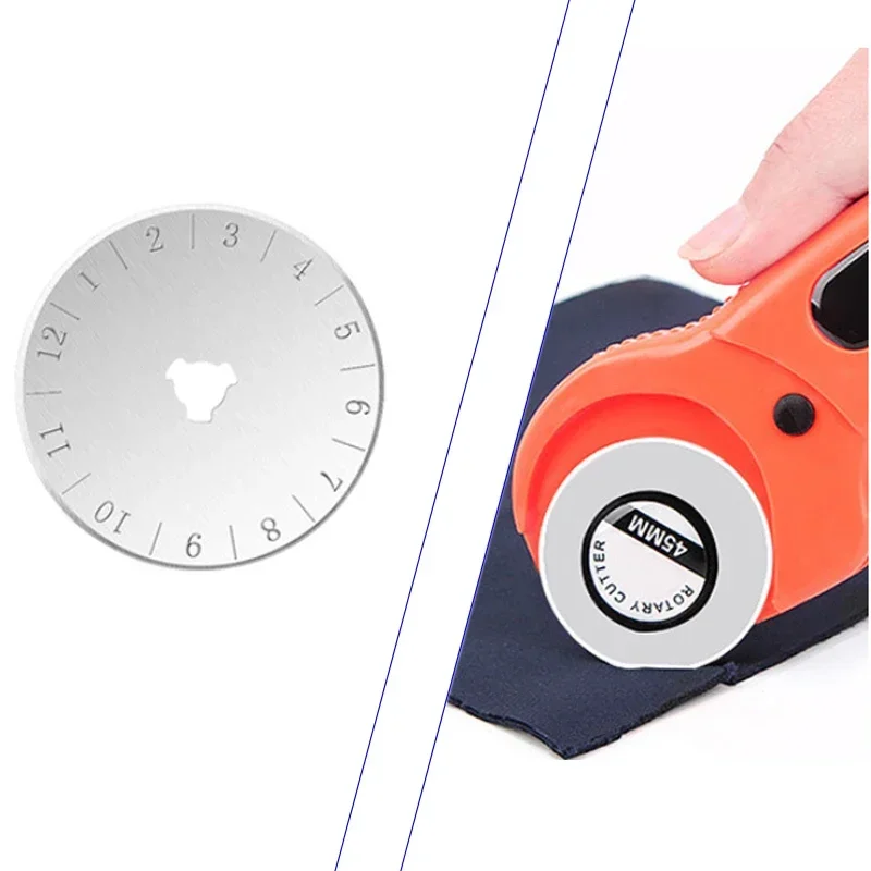 45 ミリメートルローラーホイールナイフ布切断ナイフ革紙生地 - Rotary Cutter For Fabric 45Mm のレビューと価格