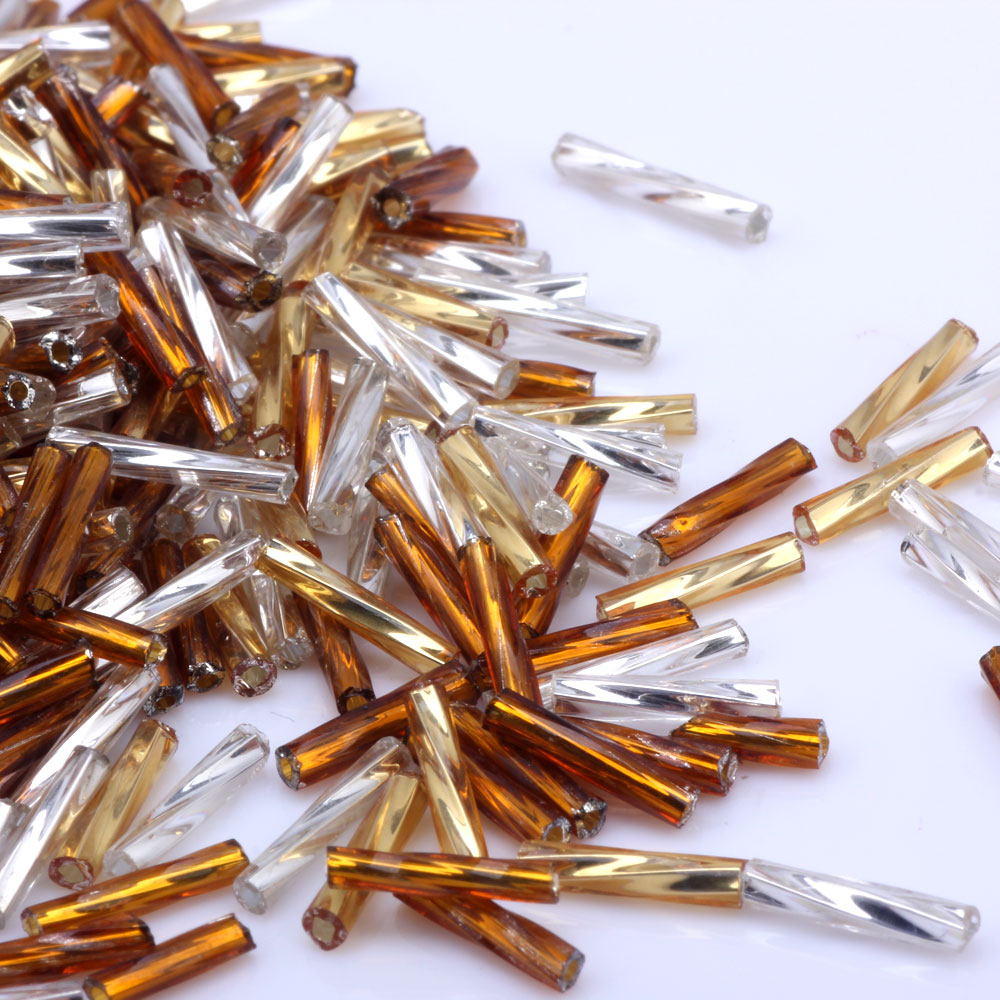 OlingArt 混合色チューブ 2x9mm 20 グラム/ - Glass Seed Beads 2Mm Jewelry Making のレビューと価格