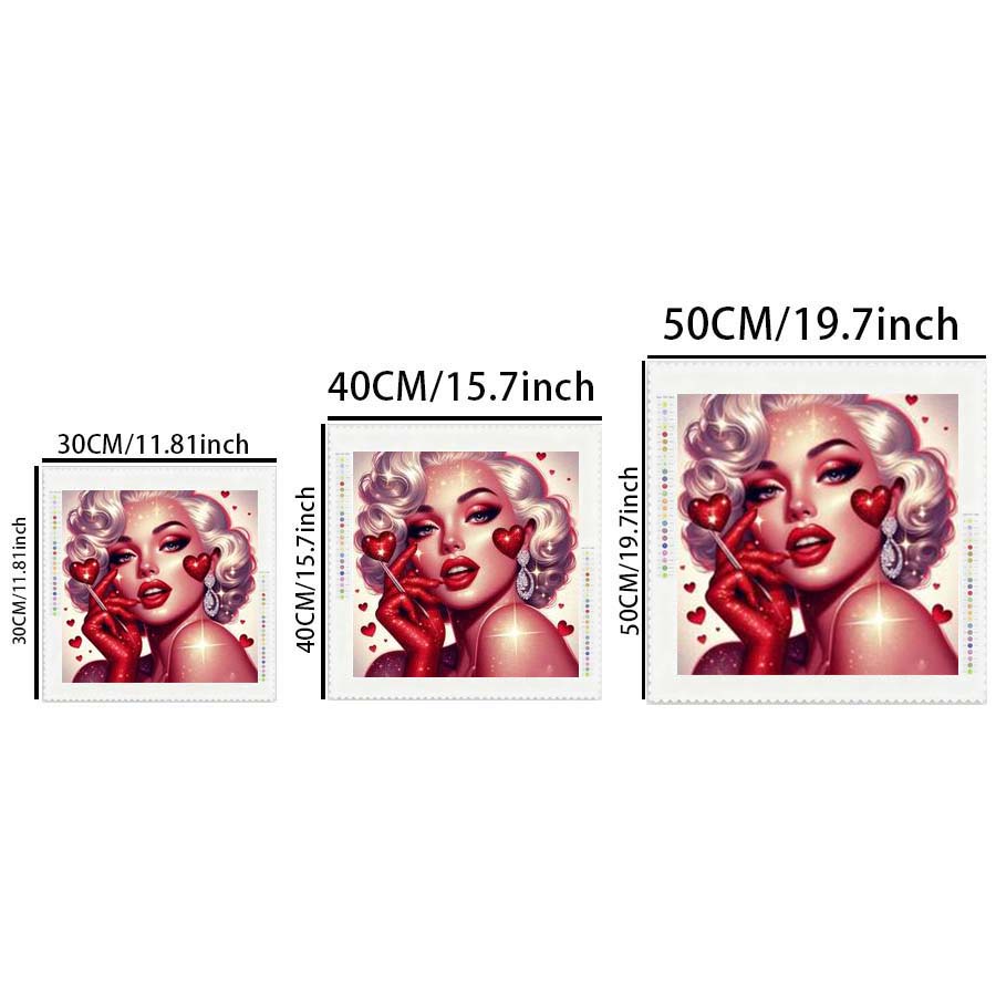 1 ピース 5D DIY フロッキング布、特殊ドリル、ダイヤ - 5D Diamond Painting Kit Full Drill のレビューと価格