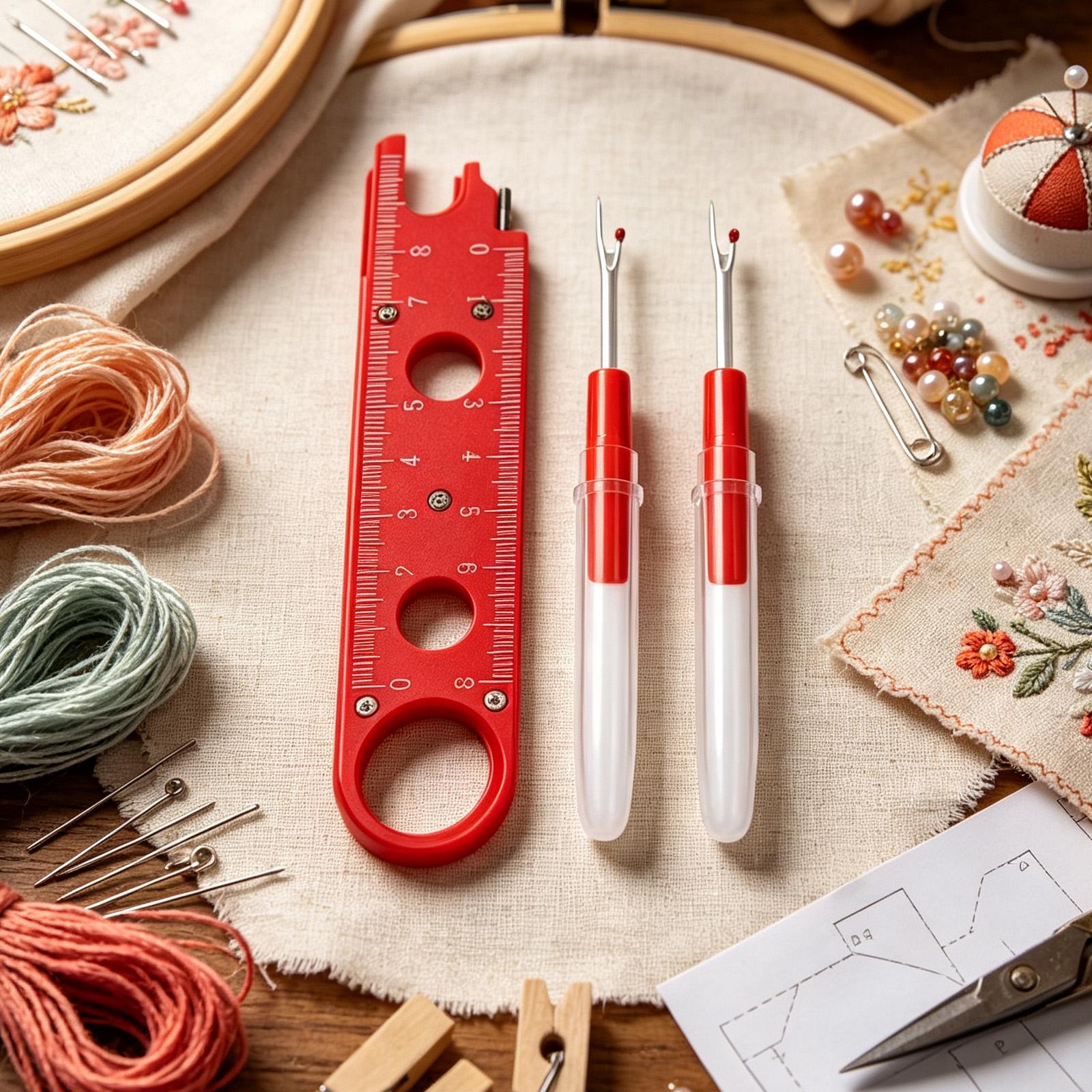 ミシン針糸通し器 安全な糸通しガジェット 針糸通しツール お - Craft Tools のレビューと価格