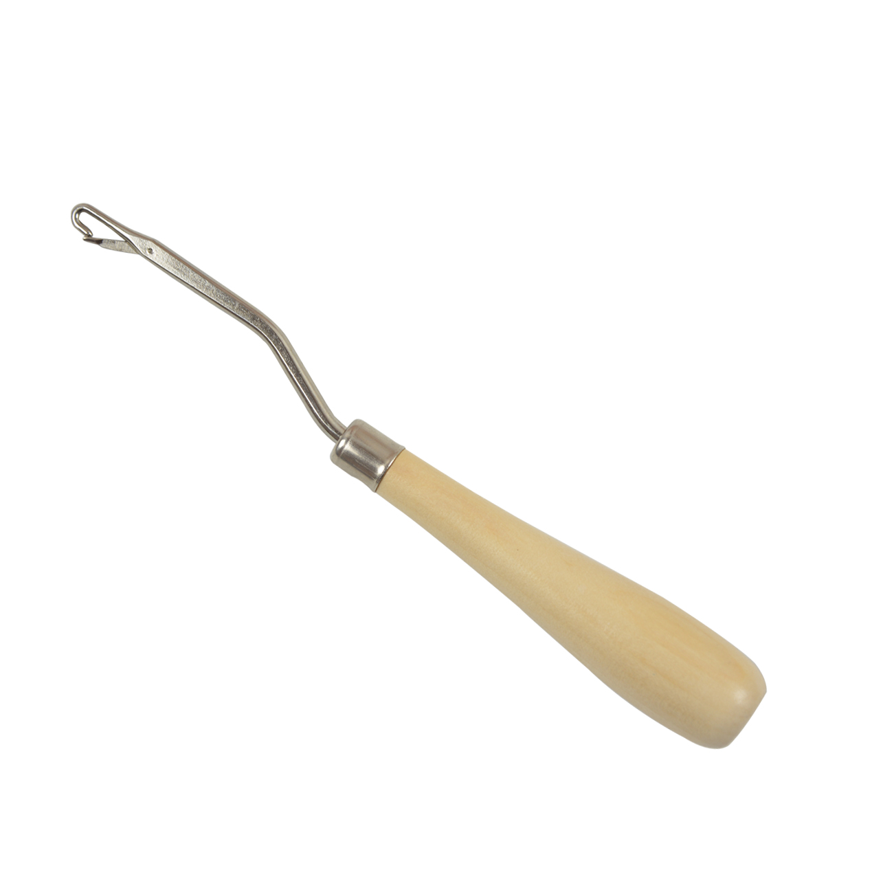 2個入り ラッチクロシェフック針 木製ハンドル付き マット  - Wooden Crochet Hooks Ergonomic Handle のレビューと価格