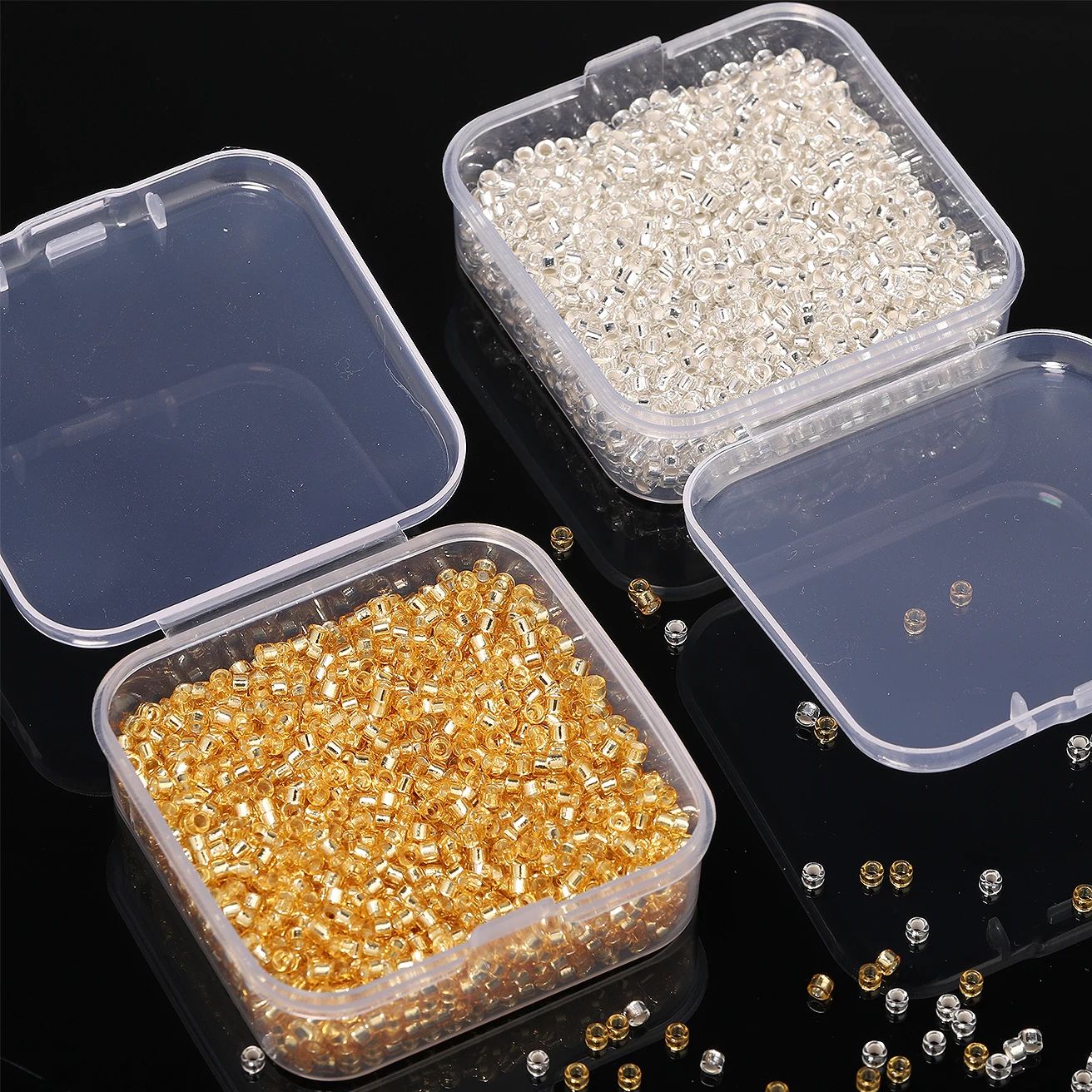 ジュエリー作り用チベット種子ビーズ、裁縫用ガラススペーサービ - Glass Seed Beads 2Mm Jewelry Making のレビューと価格