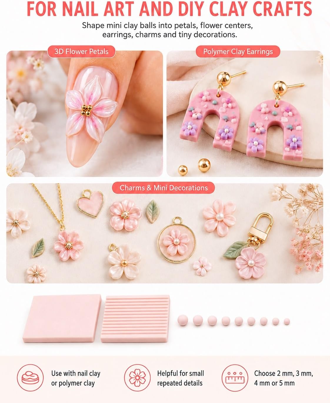 4個入り 3Dプリントクレイジェルボールメーカーツール、3D - Craft Tools のレビューと価格
