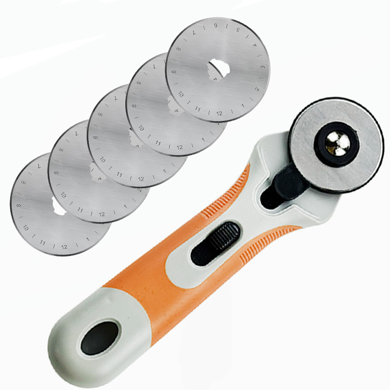 45mmロータリーカッター、布地切断ローラーナイフ、滑り止め - Rotary Cutter For Fabric 45Mm のレビューと価格