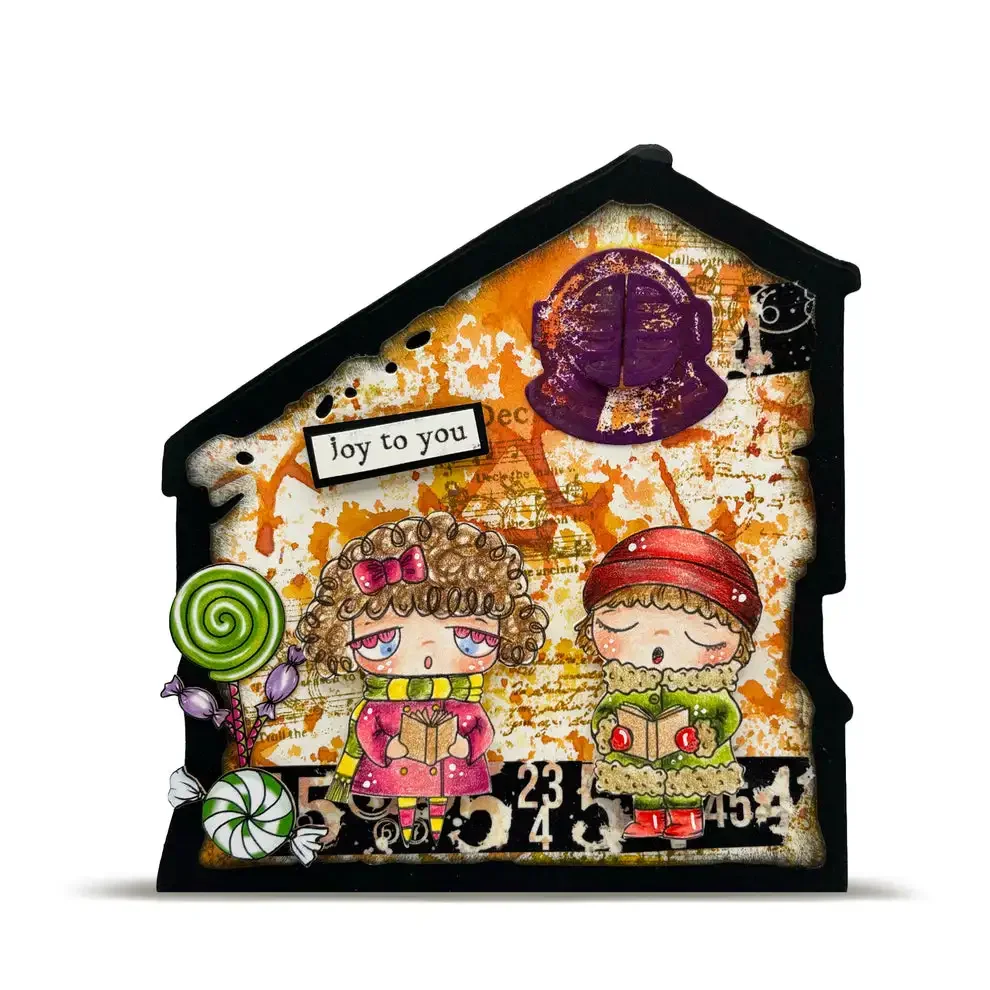 透明シリコンスタンプ DIY クラウンアンブレラと小さな女の - Clear Silicone Stamps For Card Making のレビューと価格