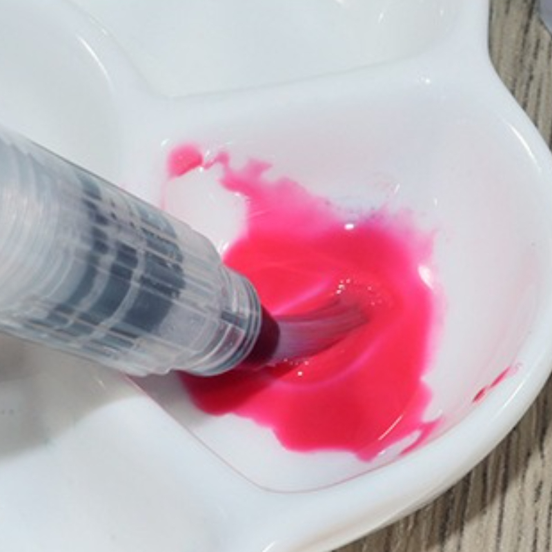 6 色水溶性メタルパール水彩顔料ソリッドセットアーティスト水 - Watercolor Paint Set Solid Pigment のレビューと価格