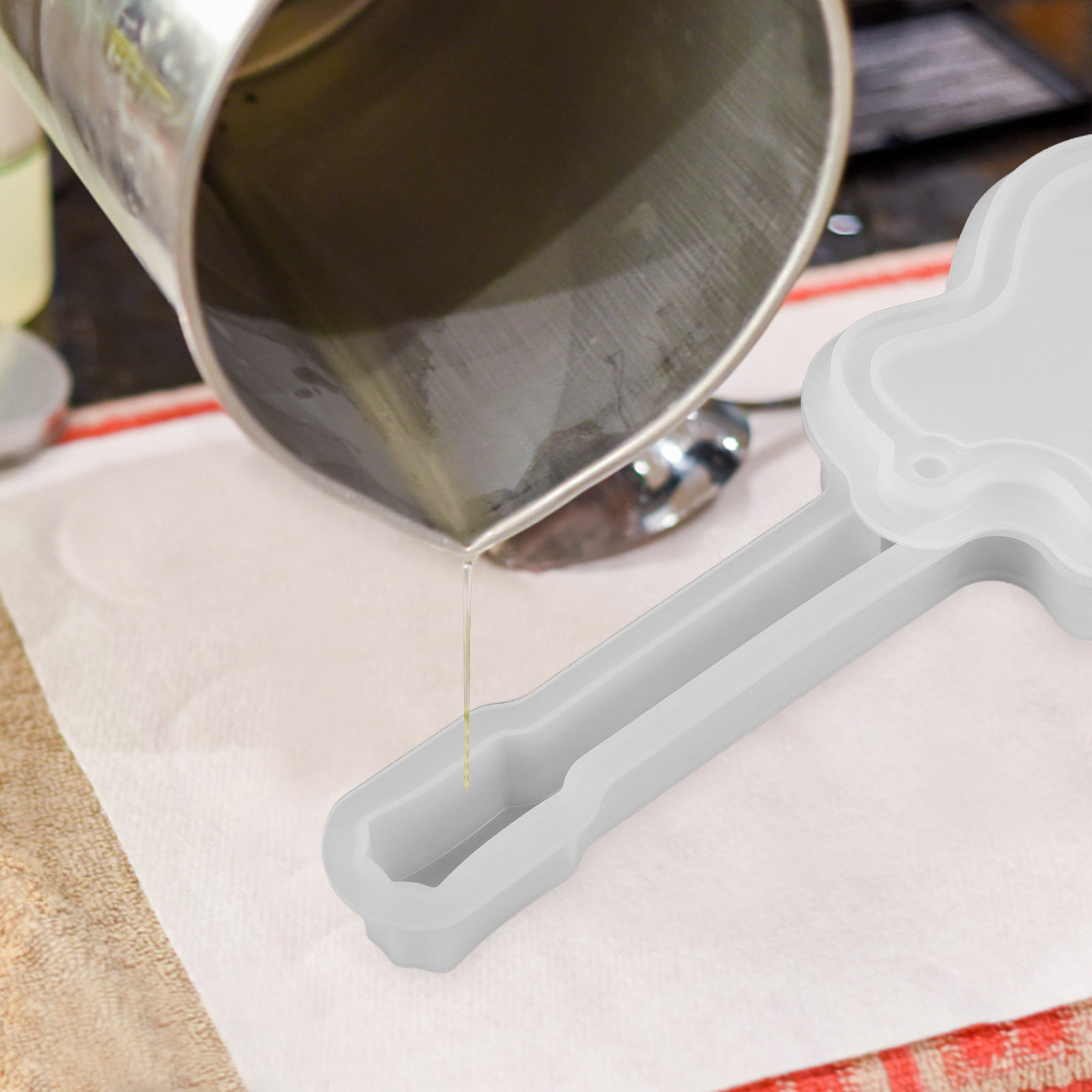 ジュエリーボックス用DIYシリコンモールドセット。エポキシ樹 - Silicone Epoxy Resin Molds Set のレビューと価格