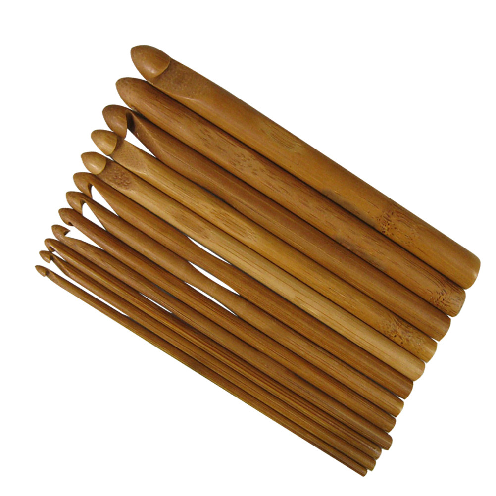 12本セット 木製編み針セット 高級木製かぎ針 人間工学に基 - Wooden Crochet Hooks Ergonomic Handle のレビューと価格