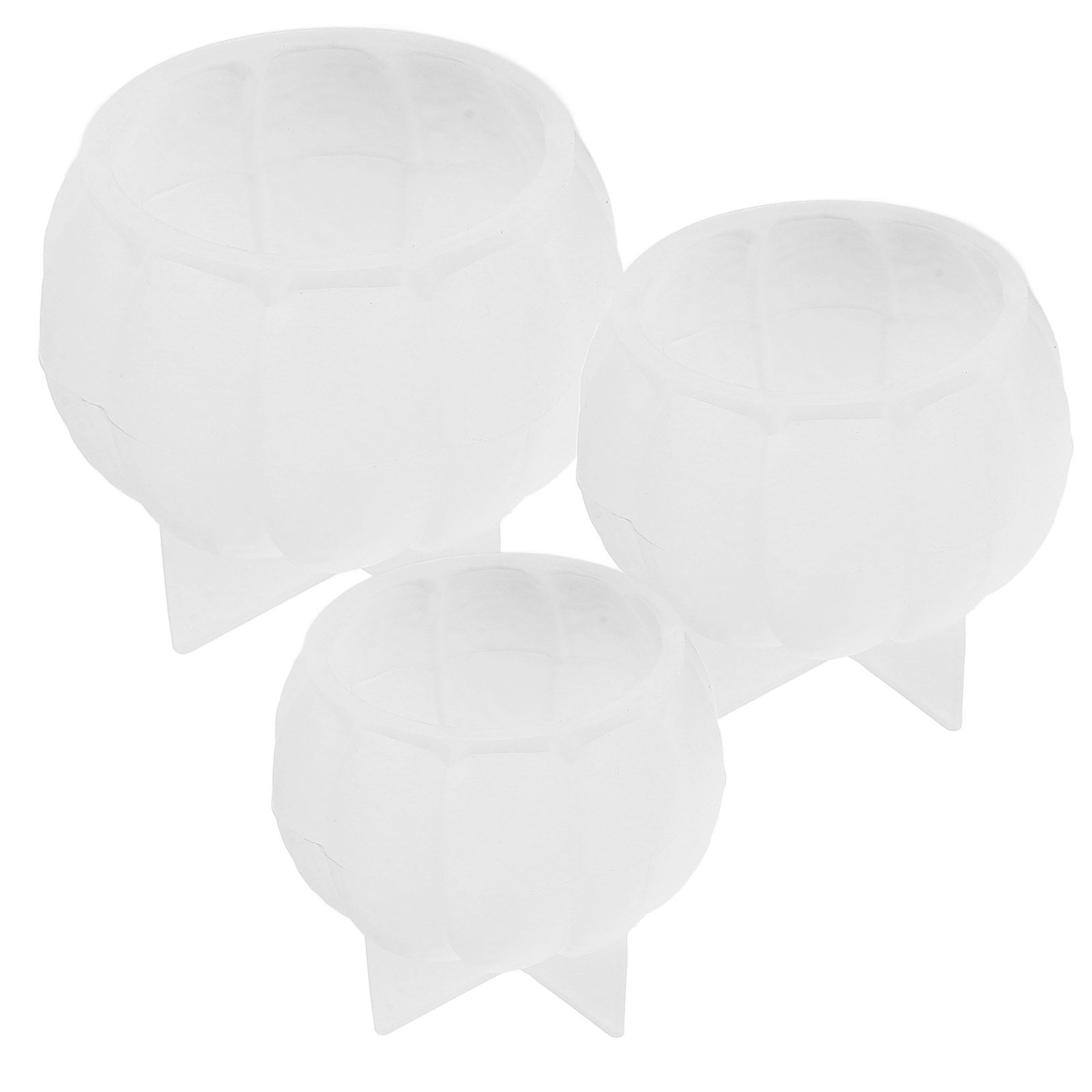ハロウィン用パンプキンシリコンモールド3個セット、DIYレジ - Silicone Epoxy Resin Molds Set のレビューと価格